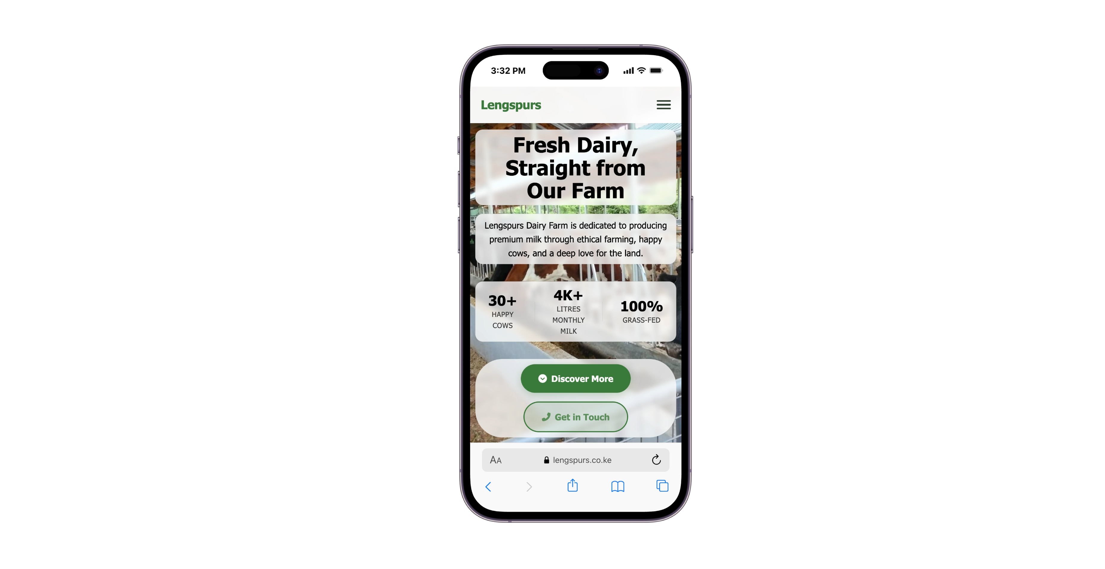 LengSpurs - Dairy Farm Management system
